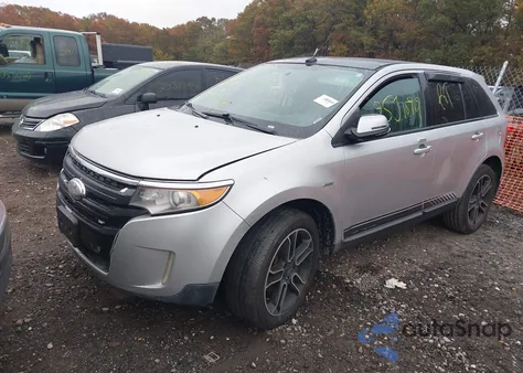 2013 Ford Edge Sel из США, поврежденный, VIN 2FMDK4JC7DBB00169